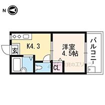 セントラル修学院 305 ｜ 京都府京都市左京区修学院中林町（賃貸マンション1K・3階・18.50㎡） その2