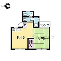 御土居マンション 1F-2 ｜ 京都府京都市北区紫野西土居町（賃貸マンション1K・1階・22.00㎡） その2