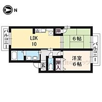 サードニックス舟山 201 ｜ 京都府京都市北区西賀茂今原町（賃貸アパート2LDK・2階・50.40㎡） その2