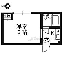 京都府京都市左京区浄土寺西田町（賃貸マンション1K・3階・14.27㎡） その2