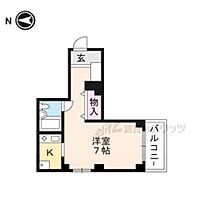 京都府京都市左京区下鴨西林町（賃貸マンション1K・2階・24.67㎡） その2