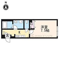 京福電気鉄道北野線 北野白梅町駅 徒歩14分