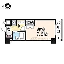 京都府京都市上京区大宮通寺之内上る２丁目下天神町（賃貸マンション1K・11階・21.10㎡） その2