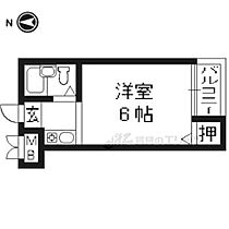 京都府京都市北区平野東柳町（賃貸アパート1K・2階・16.96㎡） その2