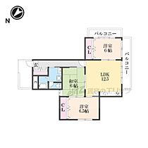 アベニオン20 201 ｜ 京都府京都市北区小山北玄以町（賃貸マンション3LDK・2階・69.66㎡） その1