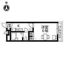 京都府京都市上京区蛭子町（賃貸アパート1K・1階・19.46㎡） その2