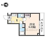 ウイングス千本丸太町 501 ｜ 京都府京都市上京区小山町（賃貸マンション1K・2階・24.30㎡） その2