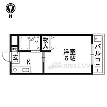 ヤスミマンション 202 ｜ 京都府京都市北区紫竹下本町（賃貸マンション1R・2階・17.22㎡） その2