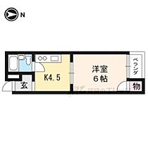 京都府京都市左京区一乗寺野田町（賃貸マンション1K・1階・23.00㎡） その2