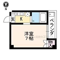 京都府京都市左京区下鴨塚本町（賃貸アパート1K・1階・20.00㎡） その2