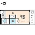 京都今出川レジデンス6階4.0万円