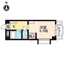 セント・ノースマンション 303 ｜ 京都府京都市北区上賀茂荒草町（賃貸マンション1K・3階・20.25㎡） その1