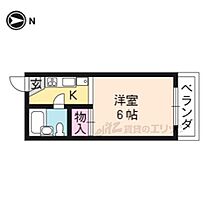 京都府京都市左京区田中大堰町（賃貸マンション1K・3階・17.00㎡） その2