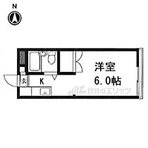 ユートリーハイツ 206 ｜ 京都府京都市北区小松原北町（賃貸アパート1K・2階・18.00㎡） その2