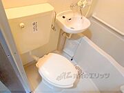 ユニットバスのトイレです