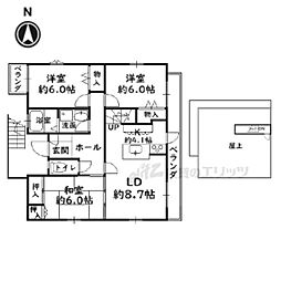 メゾン・ド・プレパント 3LDKの間取図画像