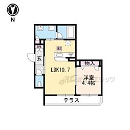山陰本線 二条駅 徒歩12分