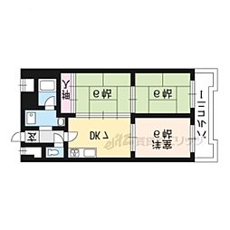 ロイヤルコーポ 3DKの間取図画像