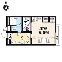 レオパレス南天 101 ｜ 滋賀県大津市唐橋町（賃貸アパート1K・1階・19.87㎡） その2