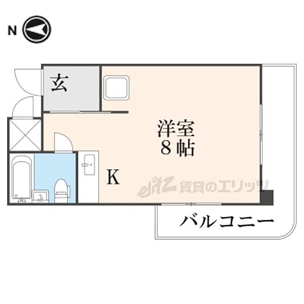 シャトレービル 201｜滋賀県東近江市東沖野1丁目(賃貸マンション1K・2階・21.00㎡)の写真 その1