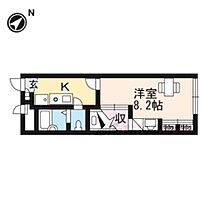 滋賀県彦根市清崎町（賃貸アパート1K・2階・22.35㎡） その2