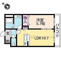 ミモザコート 305 ｜ 滋賀県大津市大江７丁目（賃貸マンション1LDK・3階・38.23㎡） その2