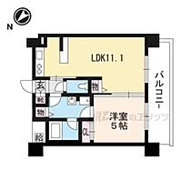 レガーロ大津なぎさ公園 303 ｜ 滋賀県大津市打出浜（賃貸マンション1LDK・3階・39.06㎡） その2