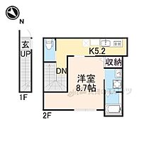 滋賀県彦根市栄町2丁目（賃貸アパート1K・2階・36.08㎡） その2