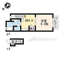 アメニティハウスサノ 211 ｜ 滋賀県守山市浮気町（賃貸アパート1DK・2階・28.98㎡） その2