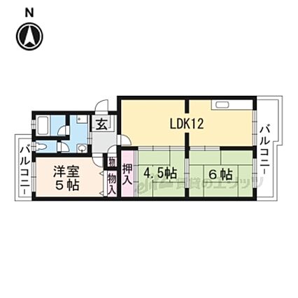 セレッソ甲西B号館_間取り_0