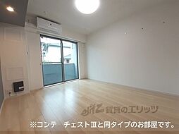 JR湖西線 大津京駅 徒歩9分の賃貸アパート 1階1Kのリビング/ダイニング