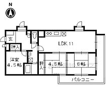 エクシーマ19 401 ｜ 京都府京都市南区久世中久町（賃貸マンション3LDK・4階・63.09㎡） その2