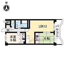 グランビア桂 202 ｜ 京都府京都市西京区川島粟田町（賃貸マンション2LDK・2階・57.20㎡） その2