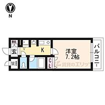 京都府京都市下京区室町通松原下る元両替町（賃貸マンション1K・4階・22.76㎡） その2