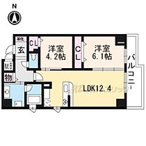 ルッソ烏丸五条 401 ｜ 京都府京都市下京区上平野町（賃貸マンション2LDK・4階・53.11㎡） その2