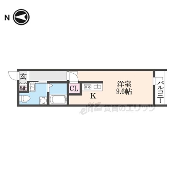 THE GARNET SUITE RESIDENCE西大路 502｜京都府京都市南区唐橋堂ノ前町(賃貸マンション1R・5階・25.25㎡)の写真 その2