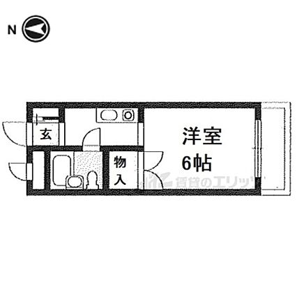 エスペランザ葛野大路—１_間取り_0