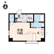 京都府京都市右京区花園宮ノ上町（賃貸マンション1R・2階・26.80㎡） その2