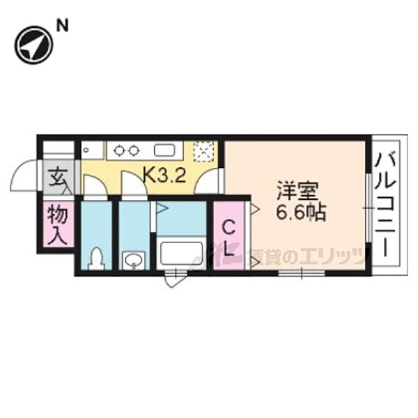 グランスクエア千代原口 101｜京都府京都市西京区御陵塚ノ越町(賃貸マンション1K・1階・30.79㎡)の写真 その2