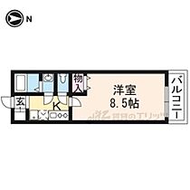 京都府京都市右京区西京極中町（賃貸マンション1K・4階・23.38㎡） その2