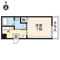 京都府京都市中京区壬生坊城町（賃貸マンション1K・4階・21.02㎡） その2