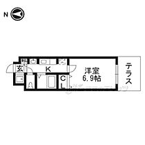 京都府京都市南区西九条東島町（賃貸マンション1K・1階・22.00㎡） その2