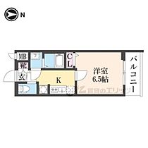 ヴィラ四条大宮  ｜ 京都府京都市中京区壬生賀陽御所町（賃貸マンション1K・3階・23.25㎡） その2