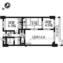 グリーンヒル嵐山 102 ｜ 京都府京都市右京区嵯峨柳田町（賃貸マンション3LDK・1階・69.15㎡） その1