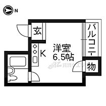 京都府京都市右京区西京極畑田町（賃貸マンション1K・4階・13.65㎡） その1