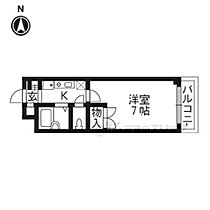 京都府京都市右京区西院西溝崎町（賃貸マンション1K・1階・22.11㎡） その2