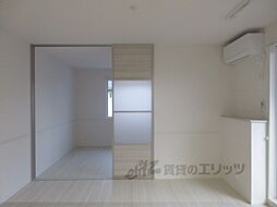 仮称)右京区嵯峨野芝野町ハイツ 202 2階1LDKのリビング/ダイニング