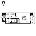 ベラジオ五条堀川22階7.5万円
