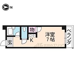 メゾンTM 1Kの間取図画像