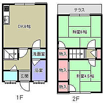 クリーンハウス  ｜ 埼玉県加須市騎西（賃貸アパート2DK・1階・46.26㎡） その2